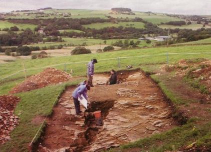Iron Age ditch at Mellor